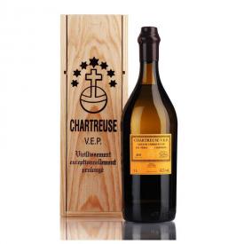 Chartreuse VEP (vieillissement exceptionnellement prolongée) Jaune 42% - 100cl -Liqueurs de la grande Chartreuse